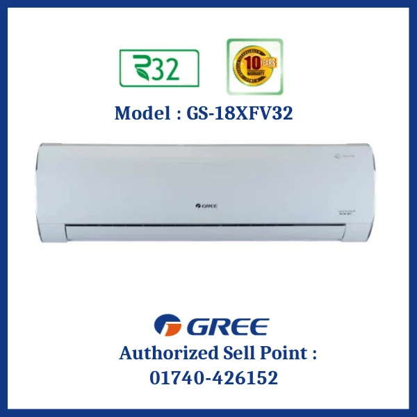 GS-18XFV32-Gree Fairy Split Type Air Conditioner (1.5 Ton Inverter)